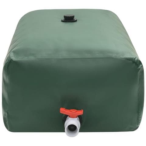 Serbatoio Acqua Con Rubinetto Pieghevole 670 L In Pvc - Foto 3