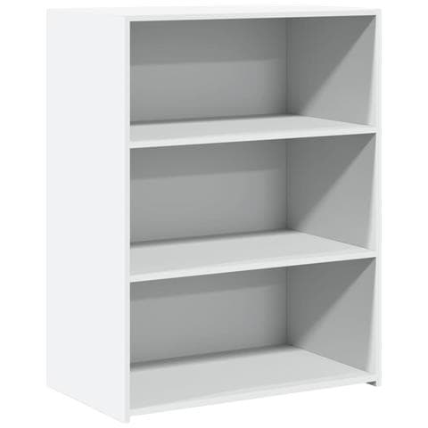Credenza Bianca 70x41x93 Cm In Legno Multistrato - Foto 2
