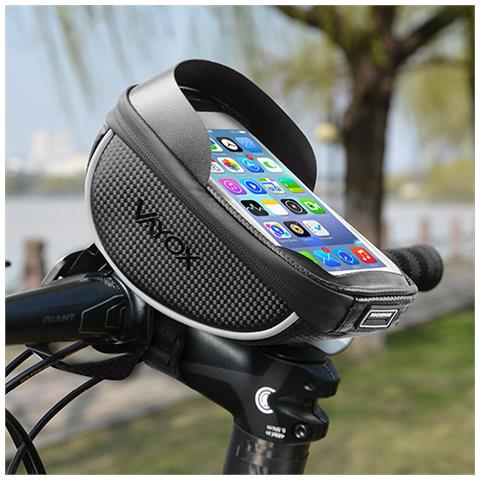 Borsa Da Bici A Manubrio Singolo + Porta Telefono Va0169 Vayox - Foto 2
