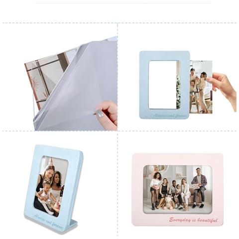 Set Portafoto 2 Pezzi 18 Cm X 22,5 Cm 15,5 X 20 Cm - Foto 6