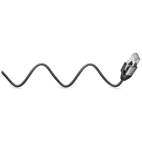 Goobay 74395 adattatore per inversione del genere dei cavi USB 3.0 type A RJ45 Nero, Argento - Foto 2