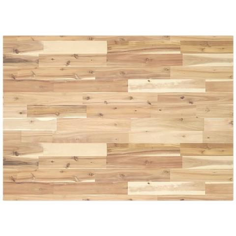 Piano Scrivania Non Trattato 80x70x2cm Legno Massello Di Acacia - Foto 1