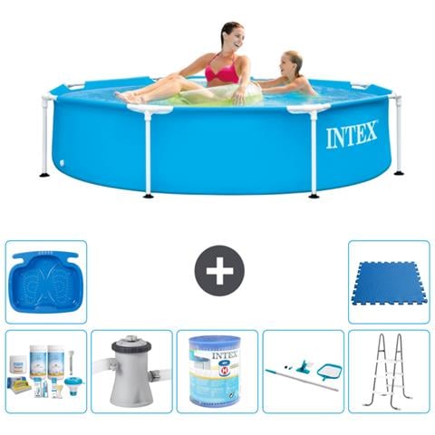 Piscina Fuori Terra - In Giro - 244x51 Cm - Blu - Include Accessori Coordinati A1443 - Foto 1