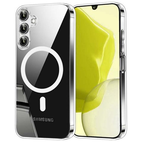 Clear Mag Mid Custodia Tpu Cover Case Compatibile Con Magsafe Per Samsung Galaxy A36 - Foto 5