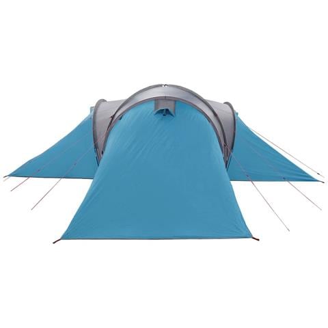 Tenda da Campeggio a Cupola per 4 Persone Blu Impermeabile - Foto 8