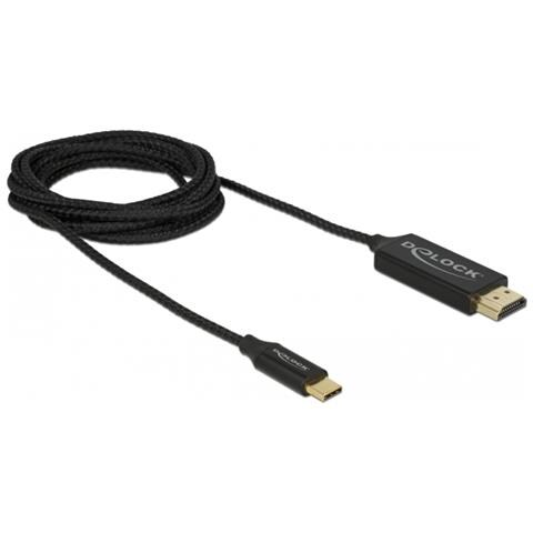 84905 cavo e adattatore video 2 m USB tipo-C HDMI tipo A (Standard) Nero - Foto 1