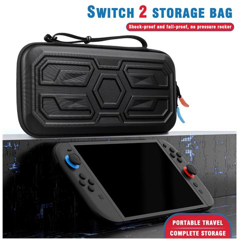 Custodia Protettiva In Stile Mecha Compatibile Con Switch 2, Custodia Rigida Portatile Per Console Di Gioco Nintendo Switch 2 - Foto 7