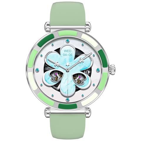 Smartwatch Multifunzionale Con Chiamate Bluetooth E Monitoraggio Della Salute Green - Foto 6