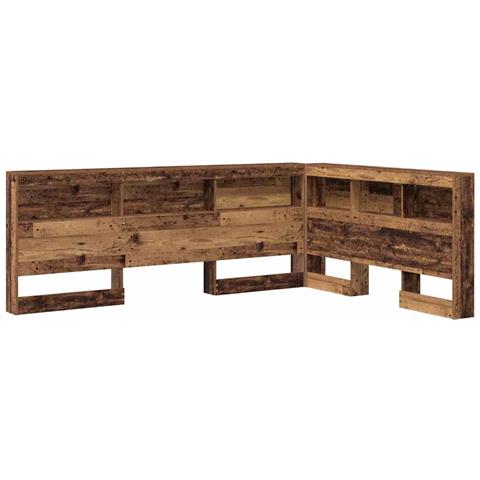 Testata contenitore Legno vecchio 140 cm Legno multistrato - Foto 1