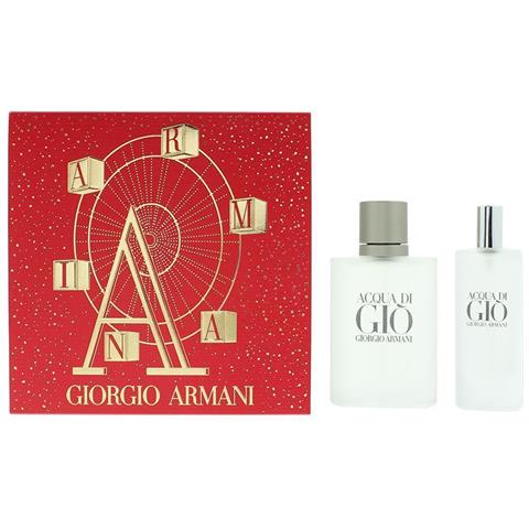 Set : Acqua Di Gio, Eau De Toilette, For Men, 50 Ml + Acqua Di Gio, Eau De Toilette, For Men, 15 Ml - Foto 1