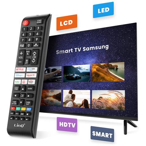 Telecomando Universale Per Televisori Samsung Con Portata 8 M, Nero - Foto 2