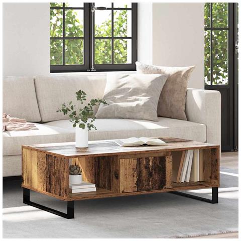 Tavolino da salotto Legno vecchio 104 x 60 x 35 cm - Foto 2
