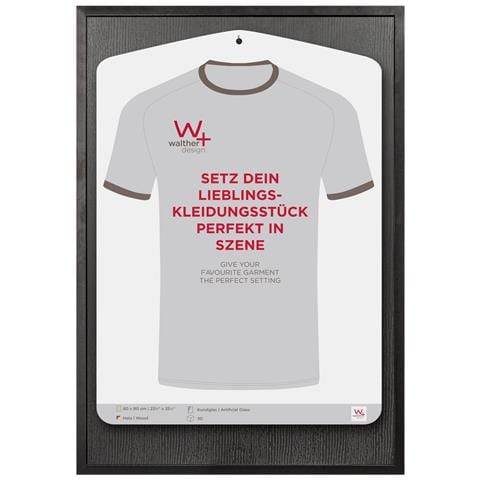 Stoccolma 3d Cornice In Legno 60x90 Telaio Per Maglie Nero Con Vetro Artificiale - Foto 1