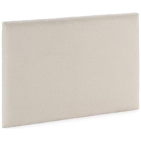 Testiera Niebla 90x60 Cm Tessuto Pecora Beige - Foto 1