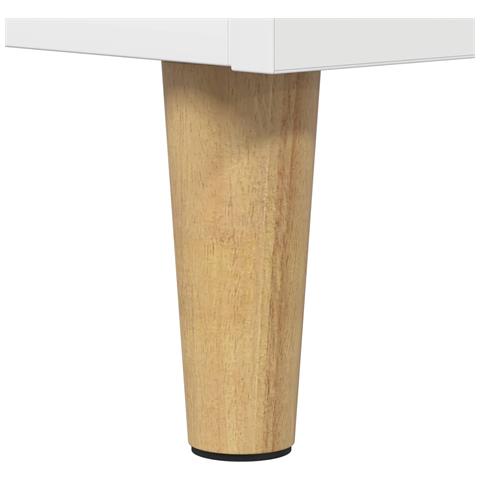 Cuccia per cani Bianco Lucido 44 x 42 x 49 cm Legno multistrato - Foto 9