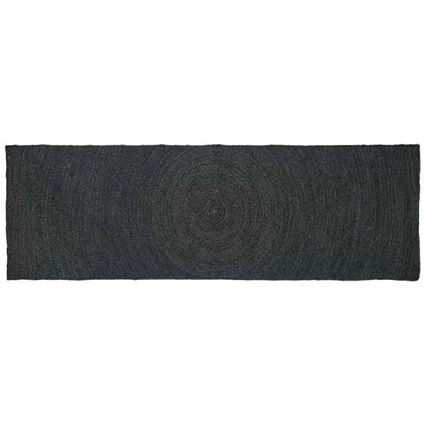 Tappeti per area Rettangolare Grigio scuro 80 x 250 cm Juta - Foto 1