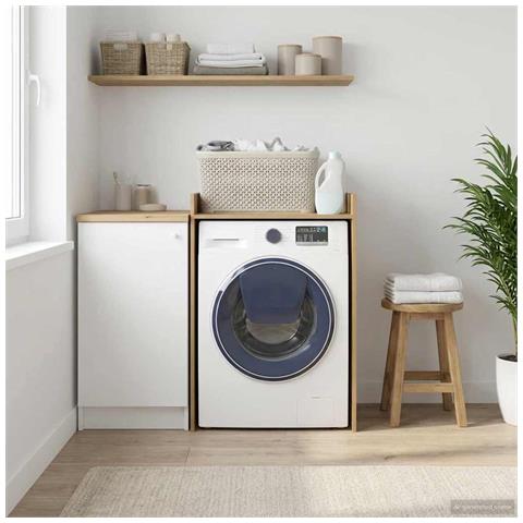 Mobiletto per lavatrice Rovere Artigianale 67,5 x 62 x 97 cm - Foto 2