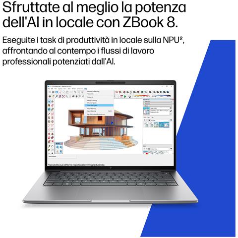DK1M1ET laptop Copilot+ PC AMD Ryzen AI 7 PRO 40,6 cm (16") WUXGA 32 GB DDR5-SDRAM 1 TB SSD Wi-Fi 7 (802.11be) Windows 11 Pro AI Workstation, AI PC Argento - Foto 2