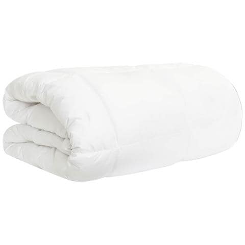 Piumino Letto Estivo Bianco 240 x 220 cm Bambù - Foto 2