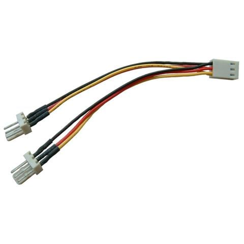 ICOC 049-NC-Y - Cavo sdoppiatore 3 pin per ventole - Foto 2