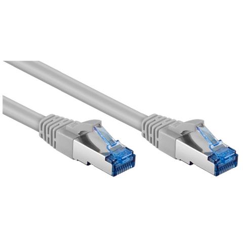 ICOC LS6A-100 - Cavo di rete Patch in rame Cat. 6A Grigio SFTP 10 mt - Foto 2