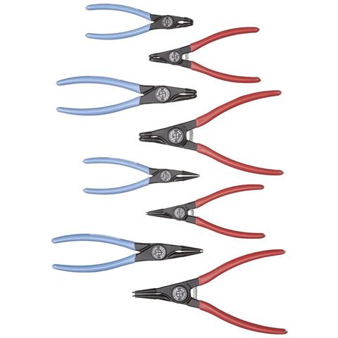 Set di Pinze per Anelli di Sicurezza 8 Pezzi - Foto 2