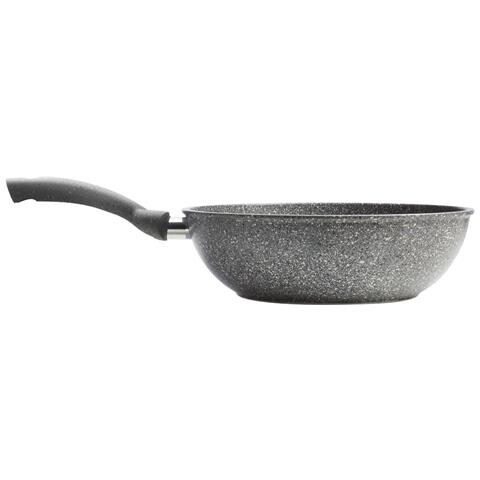 Wok Antiaderente Pietra Ad Induzione Cuore Di Pietra Cm 28 - Foto 6
