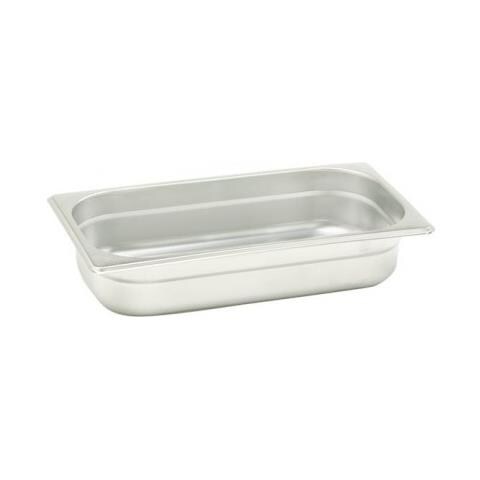 Bacinella Gastronorm In Acciaio Inox Gn 1/3 6 Pezzi Cm. 32,5x17,6 H. Cm. 10 - Foto 2