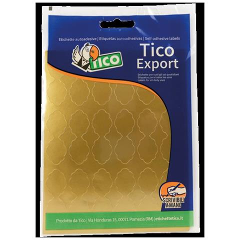 CF180ETICH. ORO NUVOLE 48X18 - Foto 1