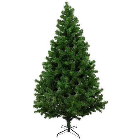 Albero Di Natale Riccardo, Pino Artificiale, Albero Effetto Reale, Alberello Natalizio Extra Folto, 183x183 H300 Cm, Verde - Foto 13