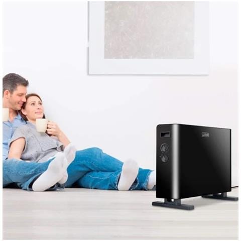 BXCSH2000E Termoconvettore Ventilato con Funzione Turbo Potenza 200 W Colore Nero - Foto 6