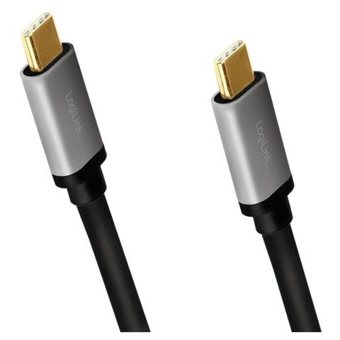 Cavo Usb 3.2 Gen 2, Da C / m A C / m, 4k / 60hz, Pd, Alluminio Cua0107 1 M, Usb-c Maschio, Usb-c Maschio - Foto 1