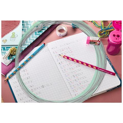 EASYgraph S - School Set - Azzurro - per Destrimani - con Gomma + Temperino - Foto 9