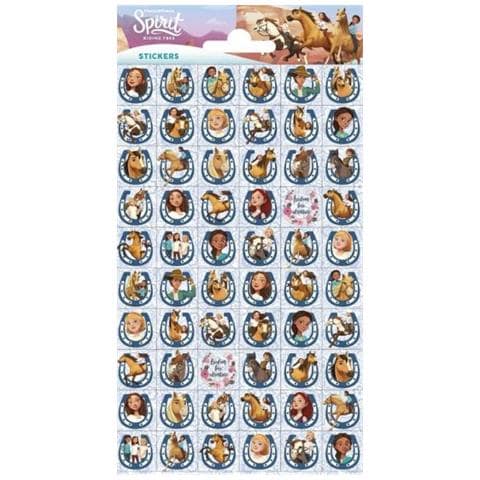 Foglio Adesivi Spirit Junior Carta 60 Pz - Foto 1