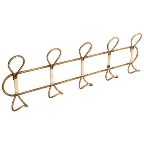 Appendiabiti In Metallo Con 5 Ganci - Foto 1