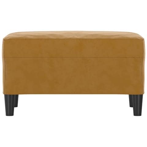 Panca Marrone 70x35x41 Cm In Velluto - Foto 7