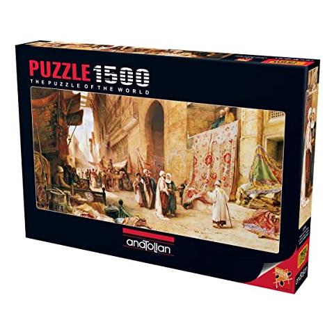 Puzzle Perre Group Vendita Di Tappeti Al Cairo (1500 Pezzi) - Foto 1