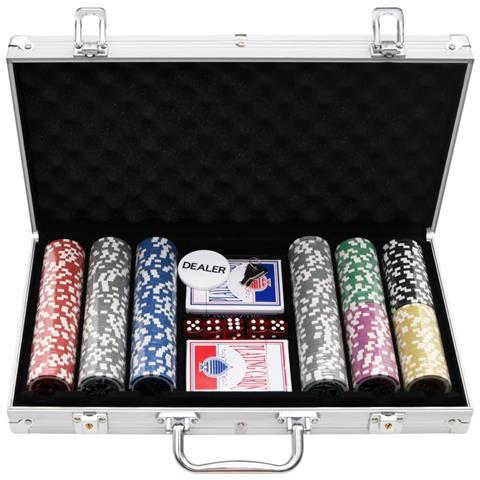 Set Di Fiches Da Poker 300 Pz 11,5 G - Foto 2