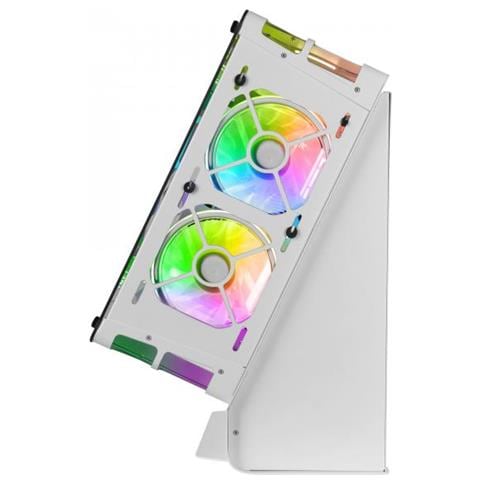 Case MCBW Tower PC ATX / Micro-ATX / Mini-ITX 1 Porta USB 3.0 esterna / 1 Porta USB 2.0 esterna Colore Bianco - Foto 2