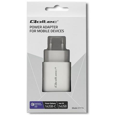 Caricabatterie Da Parete 51714 Bianco 18 W - Foto 7