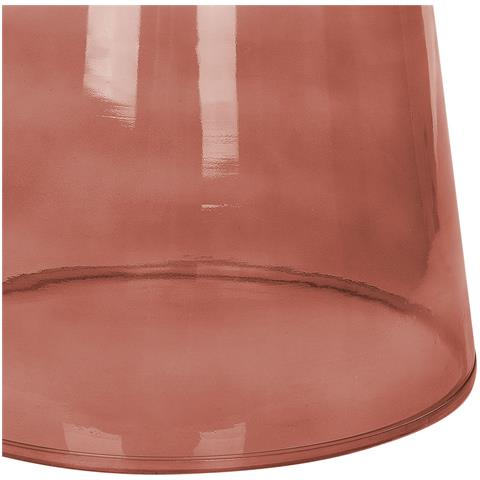 Tavolino Vetro Rosso Scuro Caldera - Foto 2