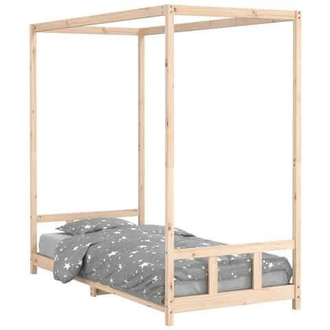 Giroletto per Bambini 90x200 cm in Legno Massello di Pino - Foto 2