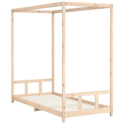 Giroletto per Bambini 90x200 cm in Legno Massello di Pino - Foto 3