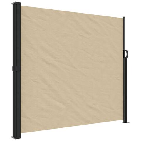 Tenda Da Sole Laterale Retrattile Beige 180x500 Cm - Foto 2