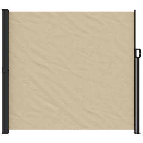 Tenda Da Sole Laterale Retrattile Beige 180x500 Cm - Foto 3