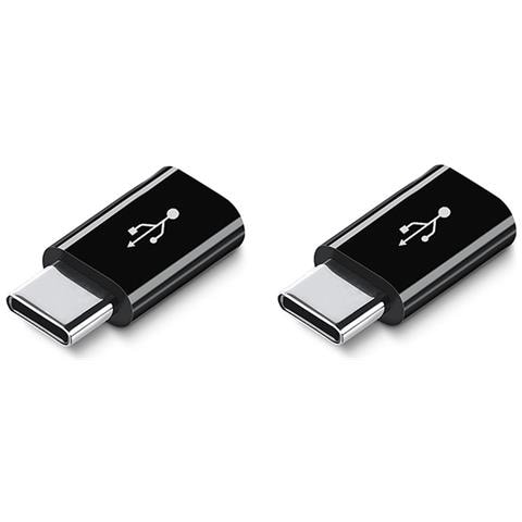 Adattatore Da Android A Usb-c Corto, Confezione Da 2 Black - Foto 1