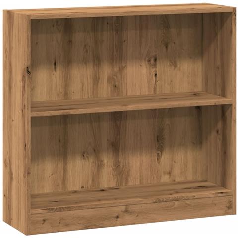 Libreria Rovere Artigianale 80x24x76 Cm In Legno Multistrato - Foto 2