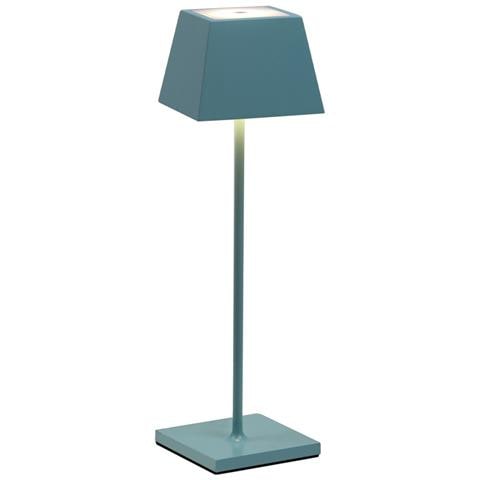 Lampada A Led Da Tavolo Siesta Tiffany Portatile E Ricaricabile Ip54 - Foto 1