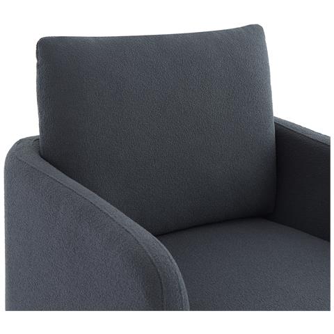 Poltrona Di Design Grigio Topo Emma - Foto 2