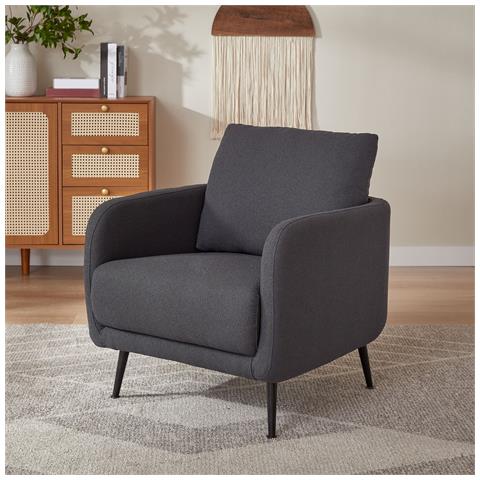 Poltrona Di Design Grigio Topo Emma - Foto 1